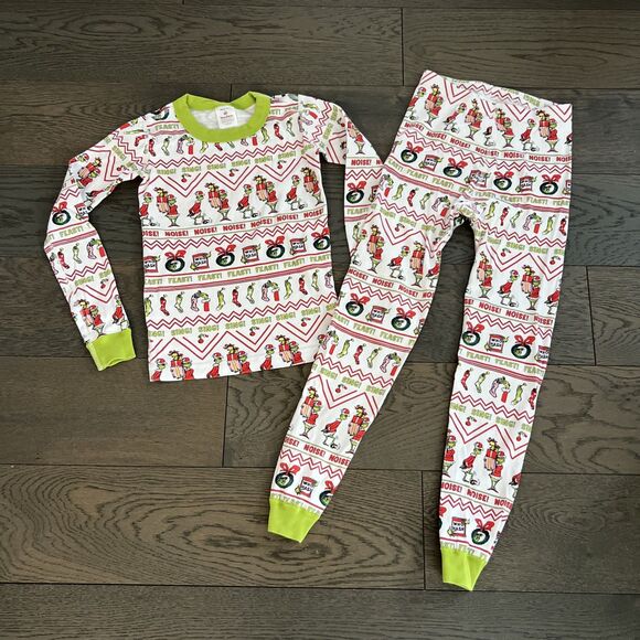 Hanna Andersson Other - Hanna Andersson Dr Suess Grinch Pajamas Organic Cotton Size 10/140